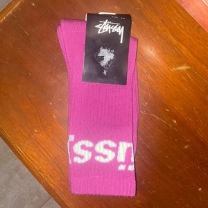 STÜSSY logo socks